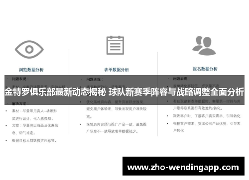 金特罗俱乐部最新动态揭秘 球队新赛季阵容与战略调整全面分析